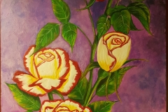 Roses on halfboard